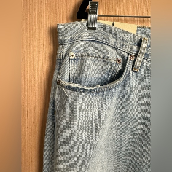 AGOLDE 90’s Mid Rise Loose Fit Jeans, Size 34 (v) - Picture 3 of 9